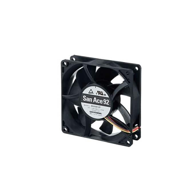 9HV0912P4H0011 FAN AXIAL 92X25.2MM 12VDC WIRE