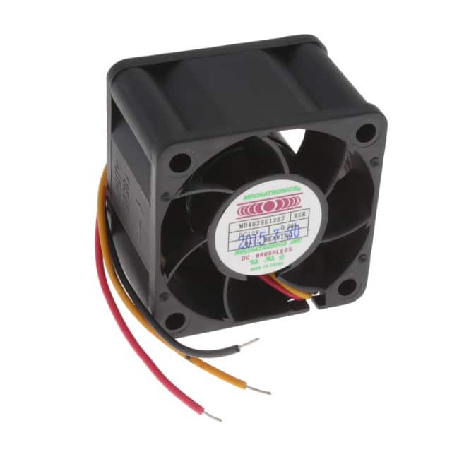 MD4028E12B2-RSR FAN AXIAL 40X28MM 12VDC WIRE