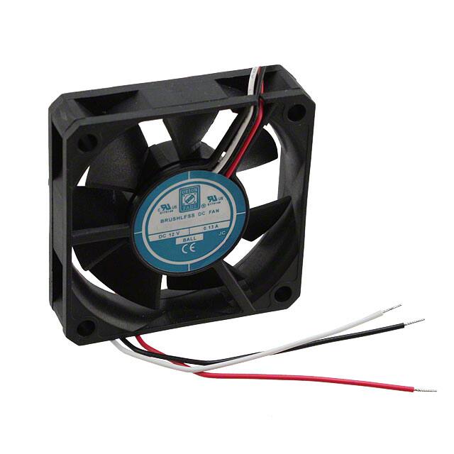 OD6015-12HB01A FAN AXIAL 60X15MM 12VDC WIRE