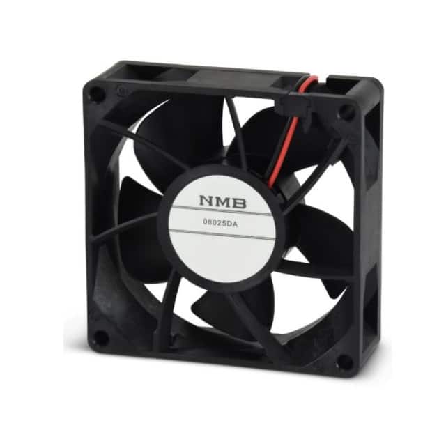 08025DA-24P-AA-00 FAN AXIAL 80X25.4MM 24VDC WIRE