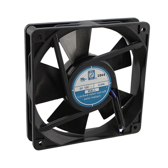 OD1225-12HTB FAN AXIAL 120X25MM 12VDC TERM