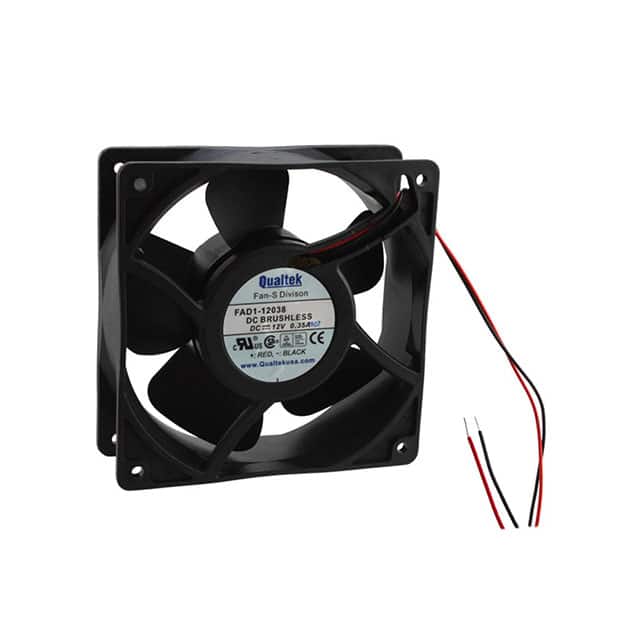 FAD1-12038CBMW12 FAN AXIAL 120X38.5MM 12VDC WIRE