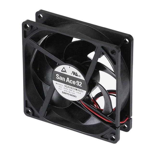 9GA0924M4021 FAN AXIAL 92X25MM 24VDC WIRE