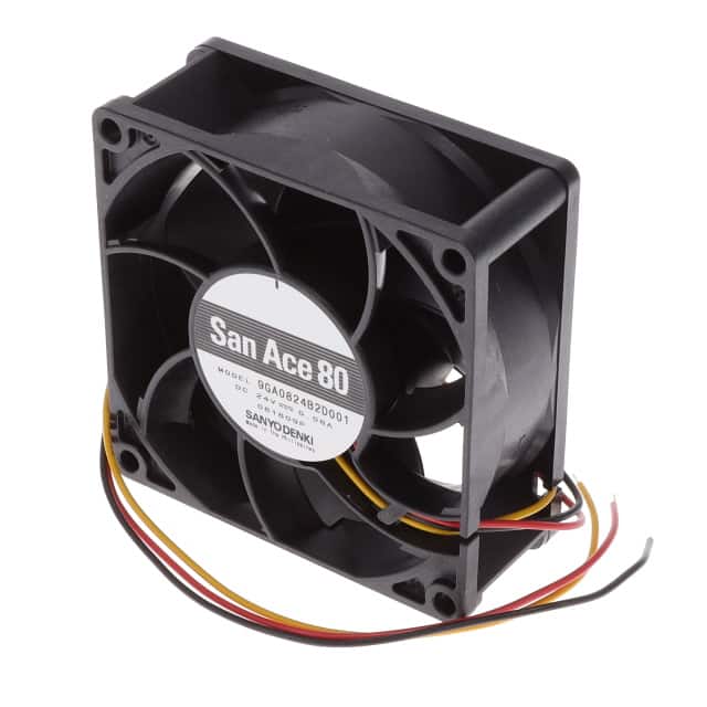 9GA0824B2D001 FAN AXIAL 80X32MM 24VDC WIRE