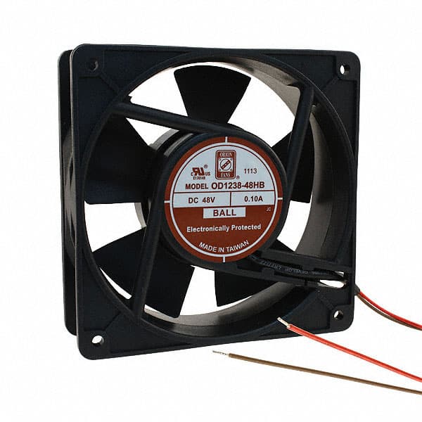 OD1238-48HB FAN AXIAL 120X38MM 48VDC WIRE
