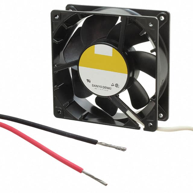 9WG1212G102-E FAN AXIAL 120X38MM 12VDC WIRE