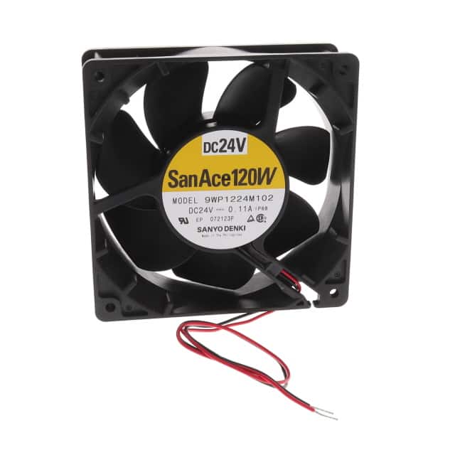 9WP1224M102 FAN AXIAL 120X38MM 24VDC WIRE