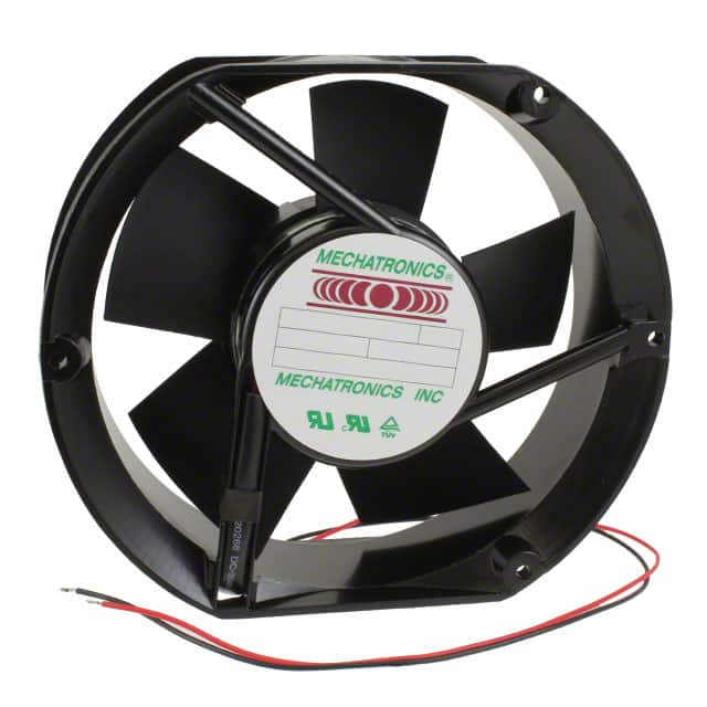 MA1751E12B-FSR FAN AXIAL 172X50.8MM 12VDC WIRE
