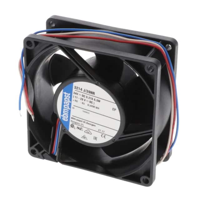 3214J/39NR FAN AXIAL 92X38MM 24VDC WIRE
