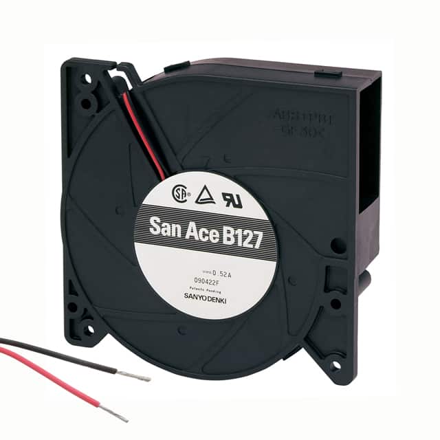 109BJ12HA2 FAN BLOWER 126X32MM 12VDC WIRE