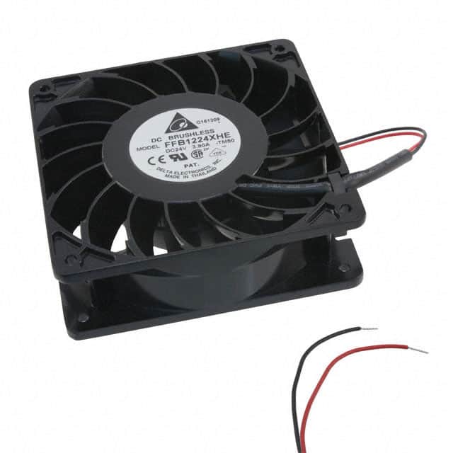 FFB1224XHE-TM50 FAN AXIAL 120X38MM 24VDC WIRE