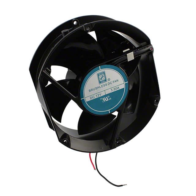 OD172SAP-12HBXC FAN AXIAL 172X50.8MM 12VDC WIRE