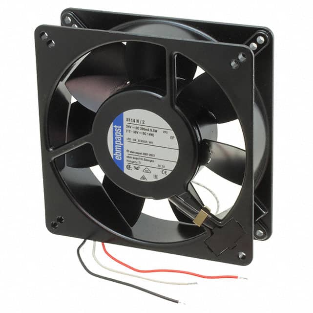 5114N/2 FAN AXIAL 135X38MM 24VDC WIRE