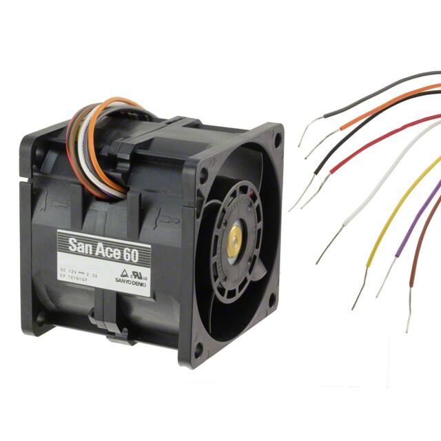 9CRA0612P6J001 FAN AXIAL DUAL 60X56MM 12VDC