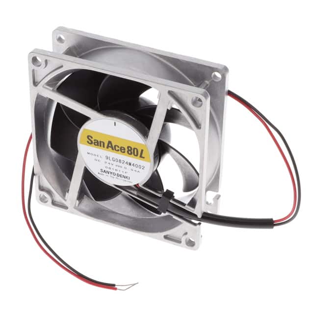9LG0824M4002 FAN AXIAL 80X25MM 24VDC WIRE