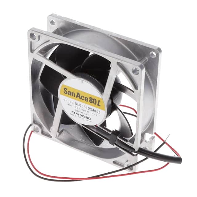 9LG0812S4002 FAN AXIAL 80X25MM 12VDC WIRE
