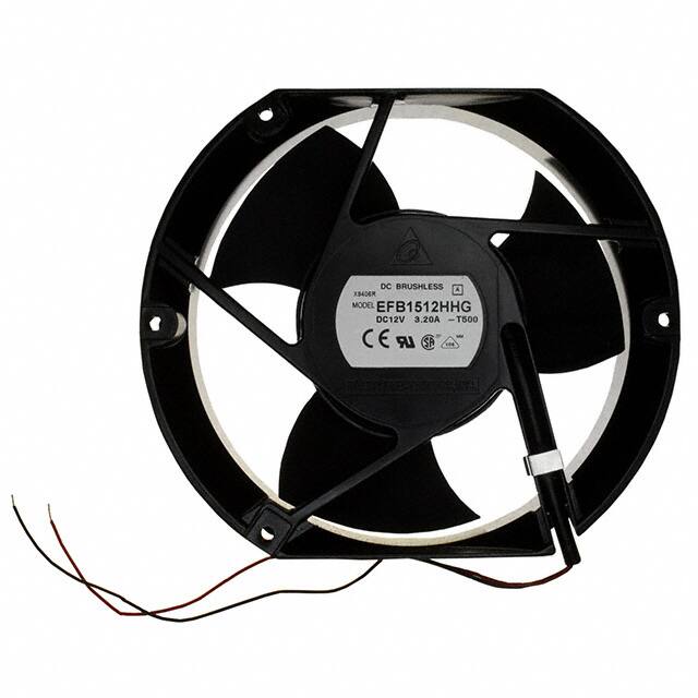 EFB1512HHG-T500 FAN AXIAL 172X50.8MM 12VDC WIRE