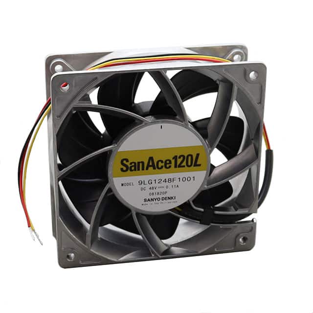 9LG1248F1001 FAN AXIAL 120X38MM 48VDC WIRE