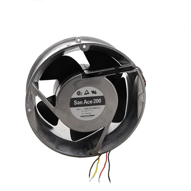 109E2024MH001 FAN AXIAL 200X70MM 24VDC WIRE