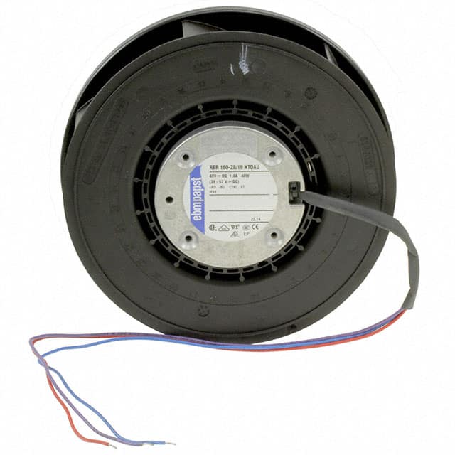 RER160-28/18NTDAU FAN IMP MTRZD 165.1X50.3MM 48VDC