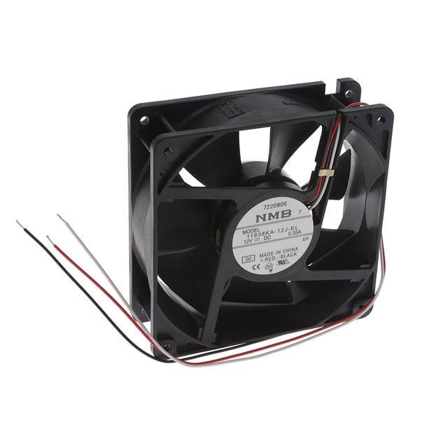 11938KA-12J-EL-00 FAN AXIAL 119X38.4MM 12VDC WIRE