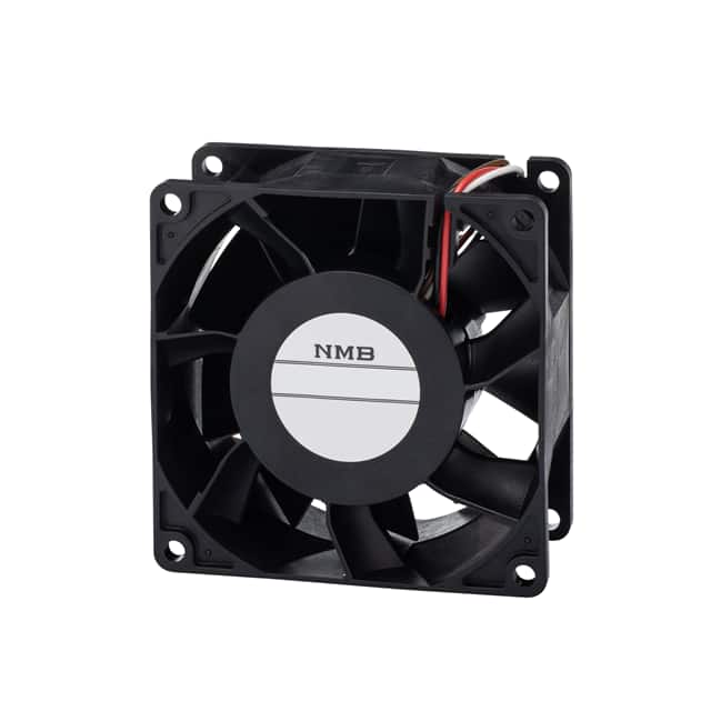 08038RE-12R-GT-00 FAN AXIAL 80X38MM 12VDC WIRE