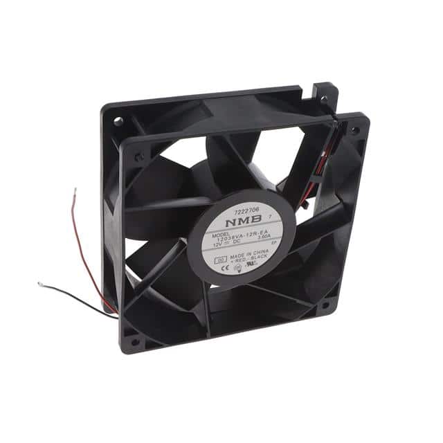 12038VA-12R-EA-00 FAN AXIAL 120X38MM 12VDC WIRE