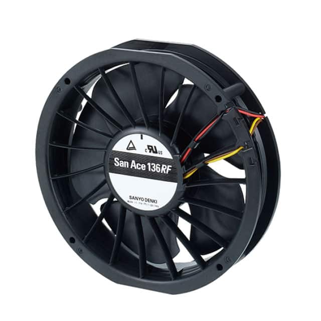 9RFA1312P3G001 FAN AXIAL 136X28MM 12VDC WIRE