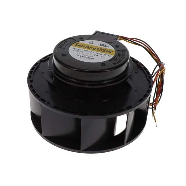 9W2TJ24P0H001 FAN IMP MTRZD 133X91MM 24VDC