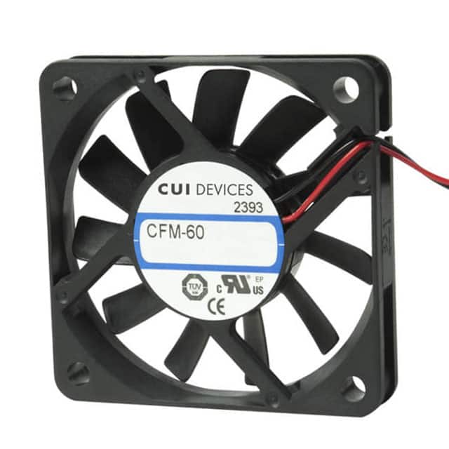 CFM-6015-13-11 FAN AXIAL 60X15.4MM 12VDC WIRE
