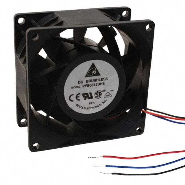 PFB0812UHE-F00 FAN AXIAL 80X38MM 12VDC WIRE