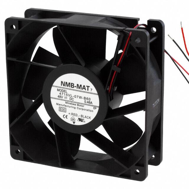 4715VL-07W-B60-E00 FAN AXIAL 120X38MM 48VDC WIRE