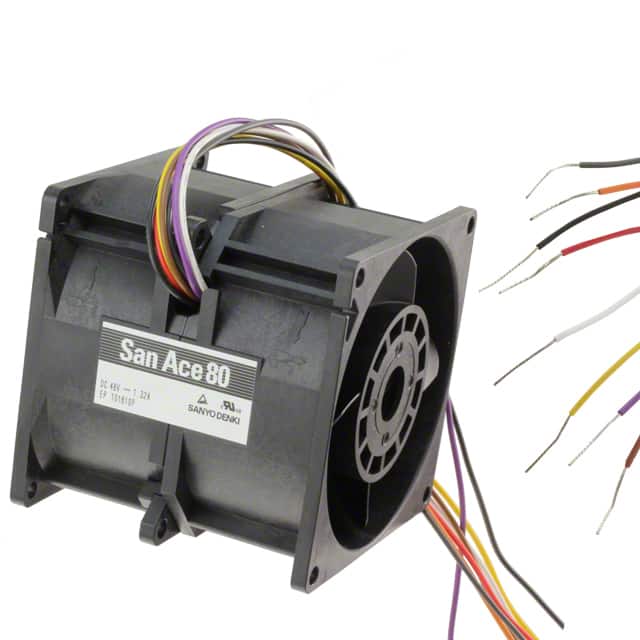 9CR0812P8S03 FAN AXIAL DUAL 80X80MM 12VDC