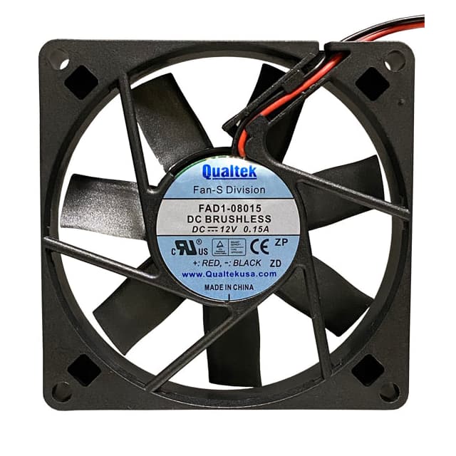 FAD1-08015CBMW12 FAN AXIAL 80X15MM 12VDC WIRE