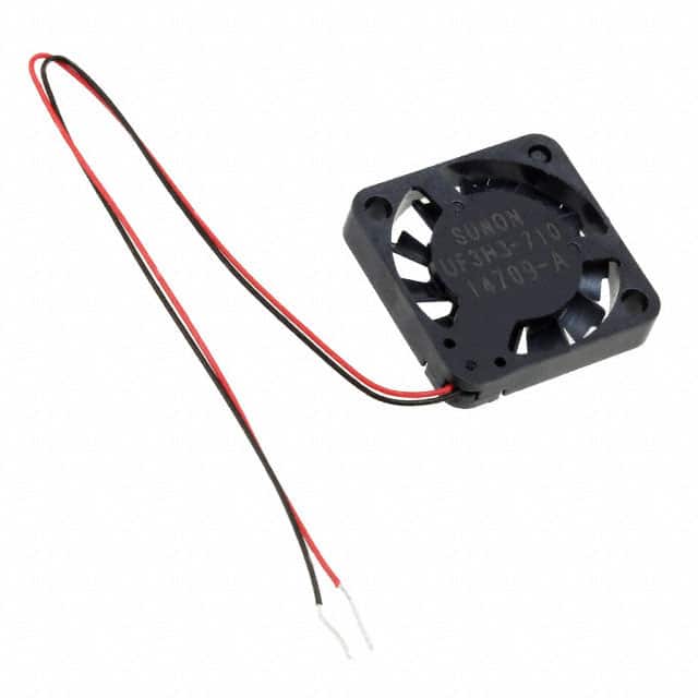 UF3H3-710 FAN AXIAL 17X3MM VAPO 3VDC WIRE