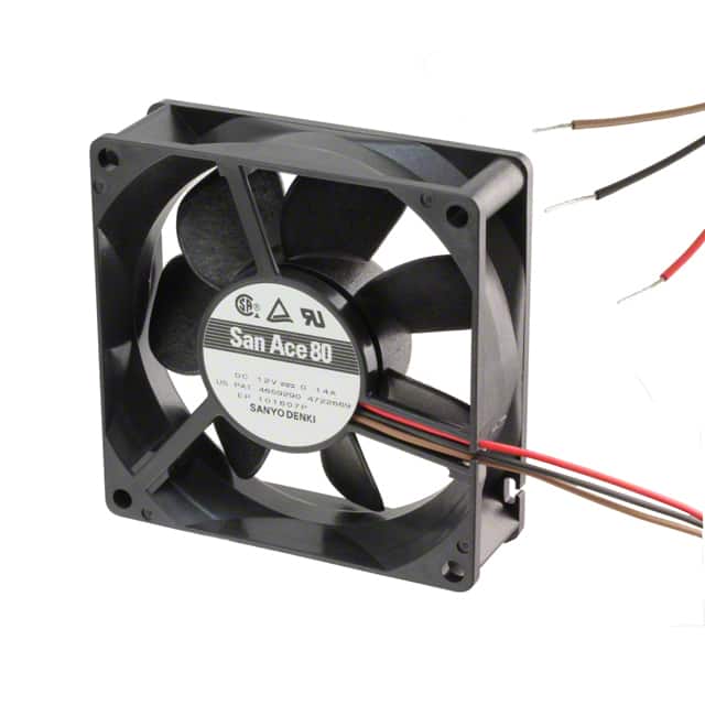109R0812T4H12 FAN AXIAL 80X25MM 12VDC WIRE