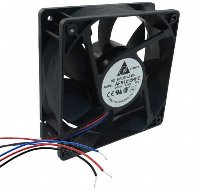 AFB1212HHE-F00 FAN AXIAL 120X38MM 12VDC WIRE