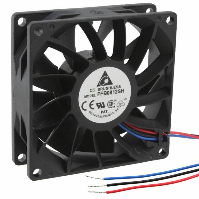 FFB0812SH-F00 FAN AXIAL 80X25.4MM 12VDC WIRE