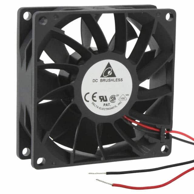 FFB0812VH-T500 FAN AXIAL 80X25.4MM 12VDC WIRE