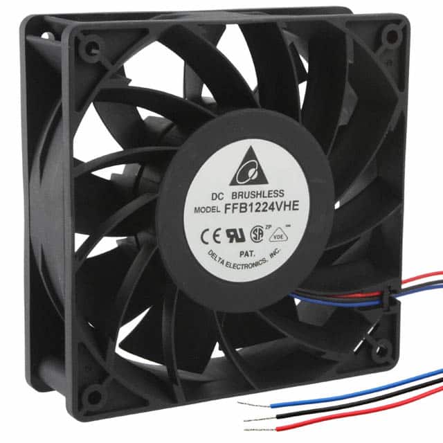 FFB1224VHE-BR00 FAN AXIAL 120X38MM 24VDC WIRE