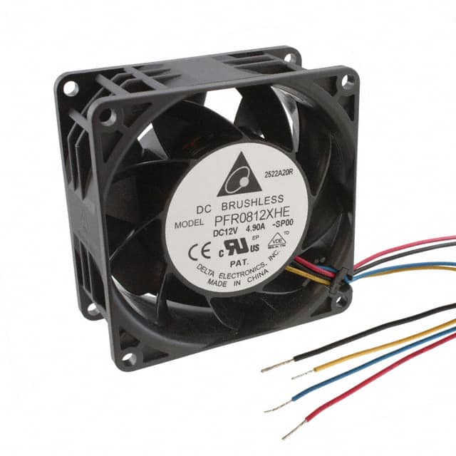 PFR0812XHE-SP00 FAN AXIAL 80X38MM 12VDC WIRE