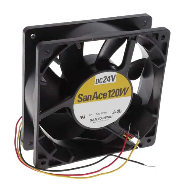 9WP1224H1011 FAN AXIAL 120X38MM 24VDC WIRE