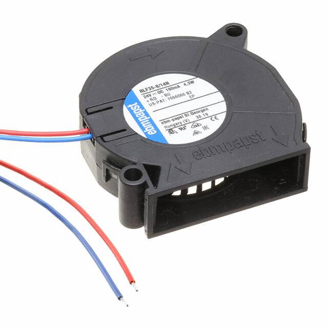 RLF35-8/14N FAN BLOWER CF 51X15MM 24VDC WIRE