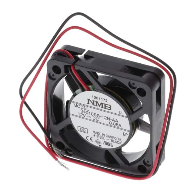 04010SS-12N-AA-00 FAN AXIAL 40X10MM 12VDC WIRE
