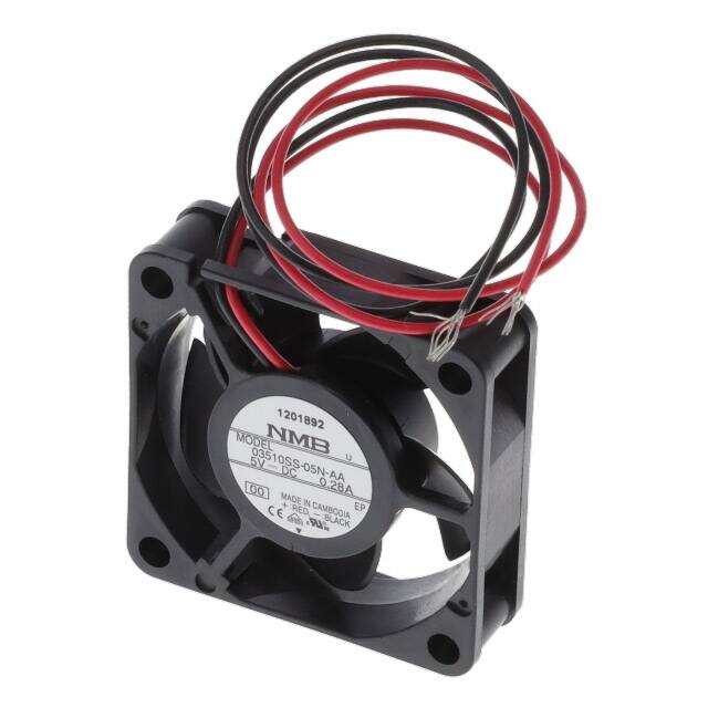 03510SS-05N-AA-00 FAN AXIAL 35X10MM 5VDC WIRE