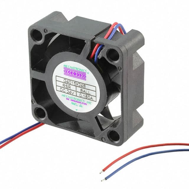 G4015X24B-RSR FAN AXIAL 40X15MM 24VDC WIRE