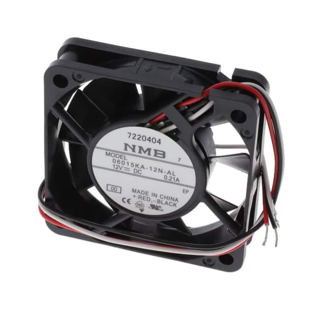 06015KA-12N-AL-00 FAN AXIAL 60X15MM 12VDC WIRE
