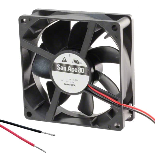9S0812L402 FAN AXIAL 80X25MM 12VDC WIRE