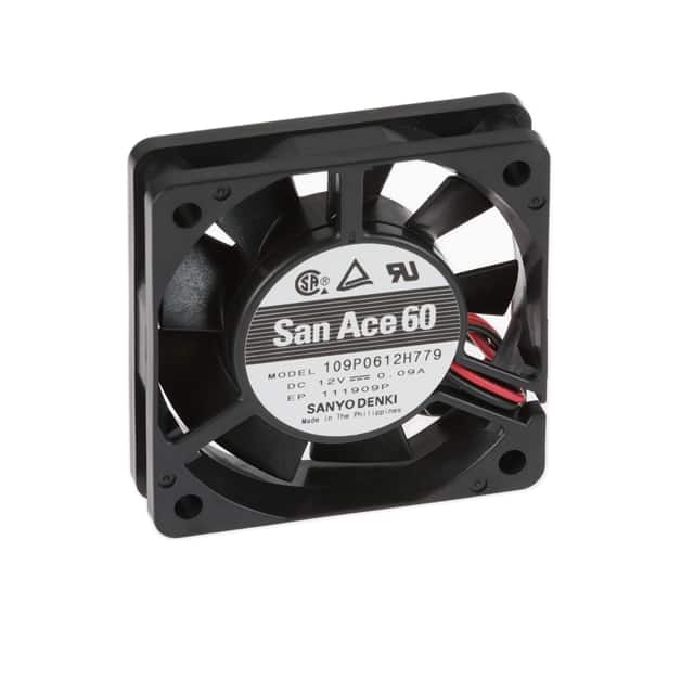 109P0612H779 FAN AXIAL 60X15MM 12VDC