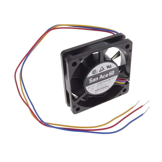 109P0605M701 FAN AXIAL 60X15MM BALL 5VDC WIRE